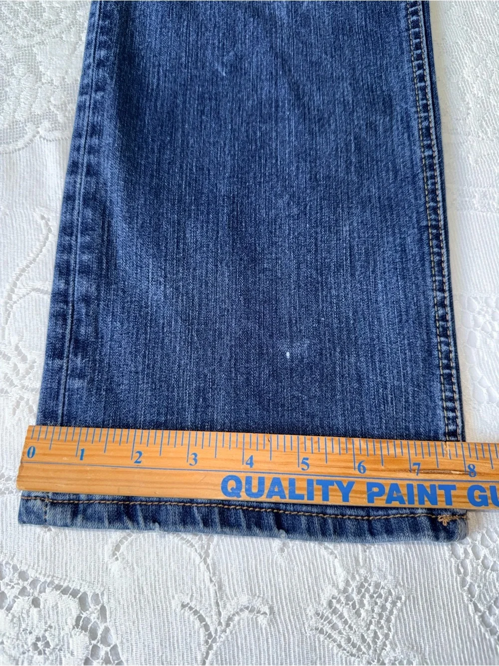 Seven7 Premium Denim Co. Men's Straight Fit‎ Blue Jeans Wash W34